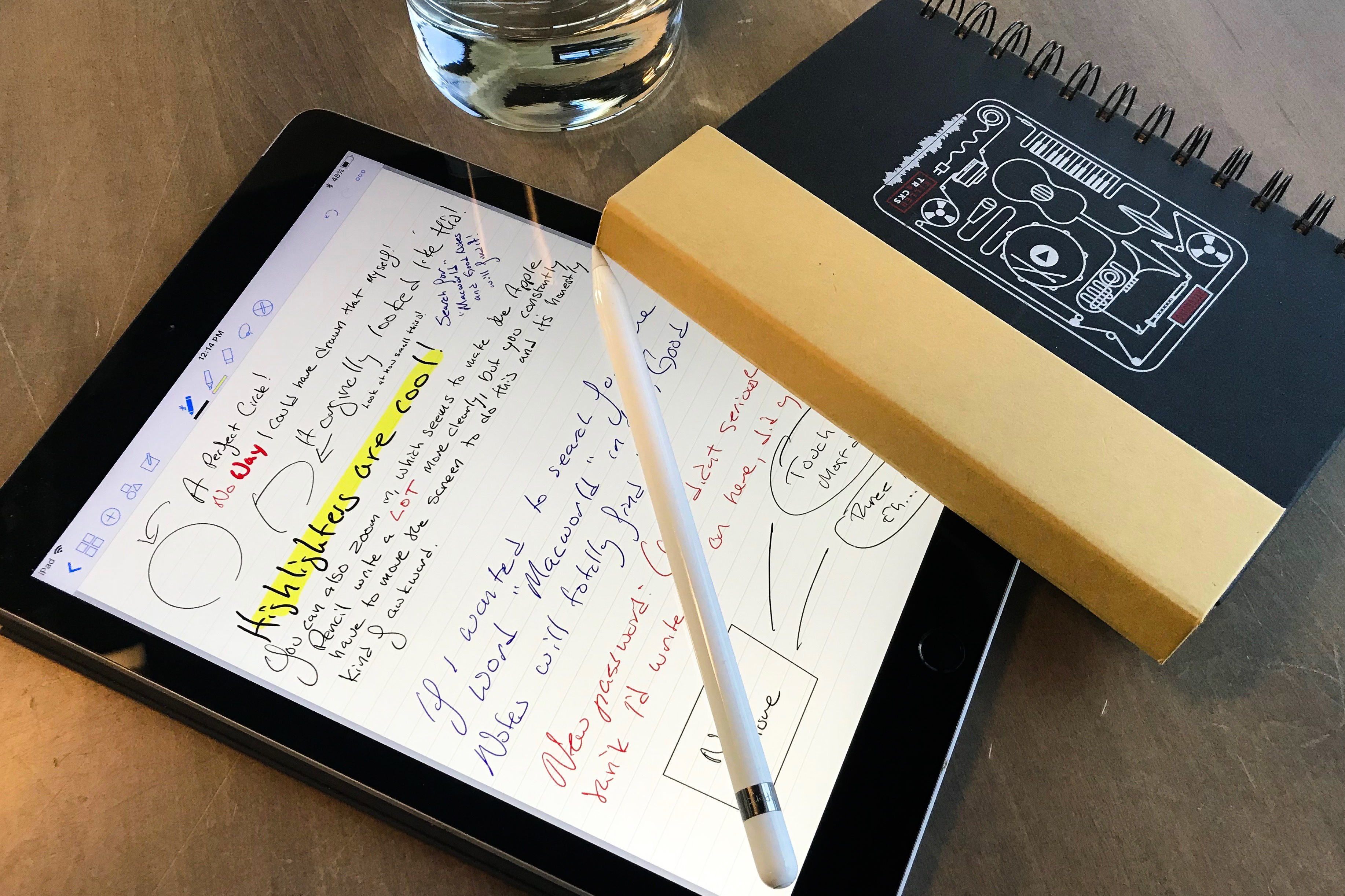 Handwriting note taking app for ipad iphone macbook